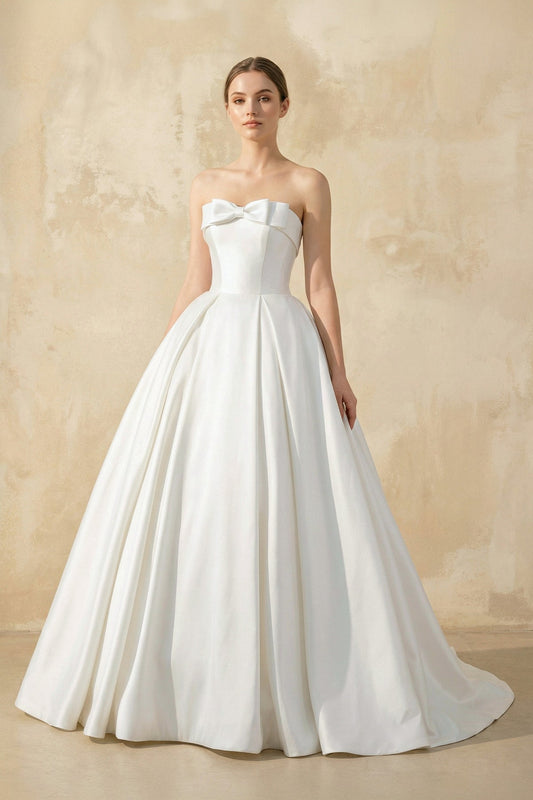 A LINE WEDDING DRESSES