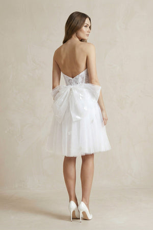 Sheath Sweetheart Lace Wedding Dresses - SHE IS ME Wedding Dresses